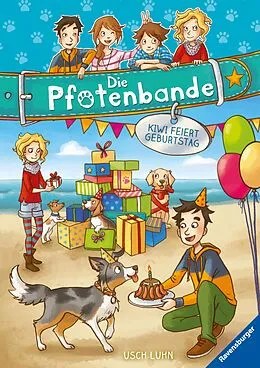 E-Book (epub) Die Pfotenbande Kiwi feiert Geburtstag von Usch Luhn