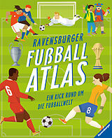 Fester Einband Ravensburger Fußballatlas von Eduard Altarriba