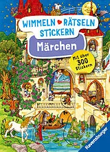 Kartonierter Einband Wimmeln, Rätseln, Stickern Märchen von 