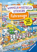 Kartonierter Einband Wimmeln, Rätseln, Stickern: Fahrzeuge von 