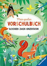 Kartonierter Einband Mein großes Vorschulbuch: Buchstaben Zahlen Konzentration von Kirstin Jebautzke