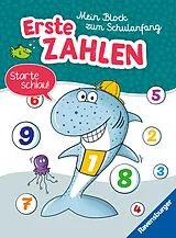 Kartonierter Einband Mein Block zum Schulanfang: Erste Zahlen von 