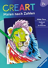 Kartonierter Einband Malen nach Zahlen Wilde Tiere von 