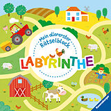 Kartonierter Einband Ravensburger Mein allererster Rätselblock - Labyrinthe - Rätselblock für Kinder ab 3 Jahren von Susannah Bailey