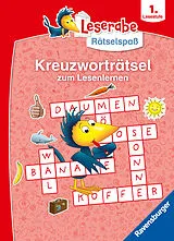 Kartonierter Einband Kreuzworträtsel zum Lesenlernen von Martine Richter
