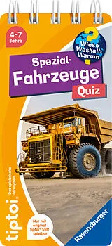 Spiralbindung tiptoi® Wieso? Weshalb? Warum? Quiz - Spezialfahrzeuge von 