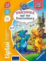 Kartonierter Einband tiptoi® Abenteuer Lesestart - Sprachspiele auf der Drachenburg von Anja Kiel