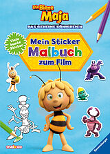 Kartonierter Einband (Kt) Die Biene Maja: Mein Sticker-Malbuch zum Film von 