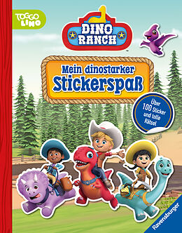 Kartonierter Einband Dino Ranch Stickerspaß von Stefanie Hahn