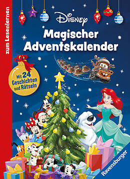 Fester Einband Disney: Magischer Adventskalender zum Lesenlernen von Anne Scheller