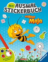 Kartonierter Einband Mein Ausmalstickerbuch Die Biene Maja von 