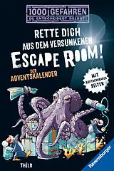 Kartonierter Einband 1000 Gefahren Der Adventskalender Rette dich aus dem versunkenen Escape Room von THiLO