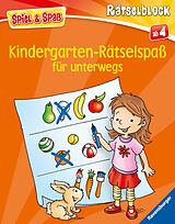 Kartonierter Einband Kindergarten-Rätselspaß für unterwegs von Stefan Lohr