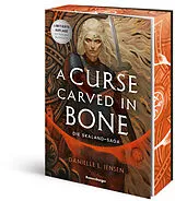 Kartonierter Einband A Curse Carved in Bone von Danielle L. Jensen
