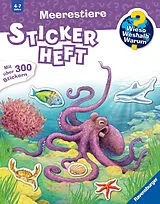 Kartonierter Einband Wieso? Weshalb? Warum? Stickerheft - Meerestiere von 
