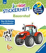 Kartonierter Einband Wieso? Weshalb? Warum? junior Stickerheft - Bauernhof von 