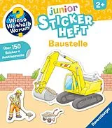Kartonierter Einband Wieso? Weshalb? Warum? junior Stickerheft - Baustelle von 
