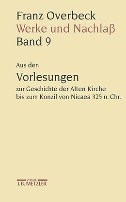 E-Book (pdf) Franz Overbeck: Werke und Nachlaß von 