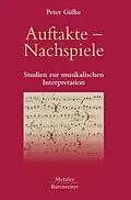 E-Book (pdf) Auftakte  Nachspiele von Peter Gülke