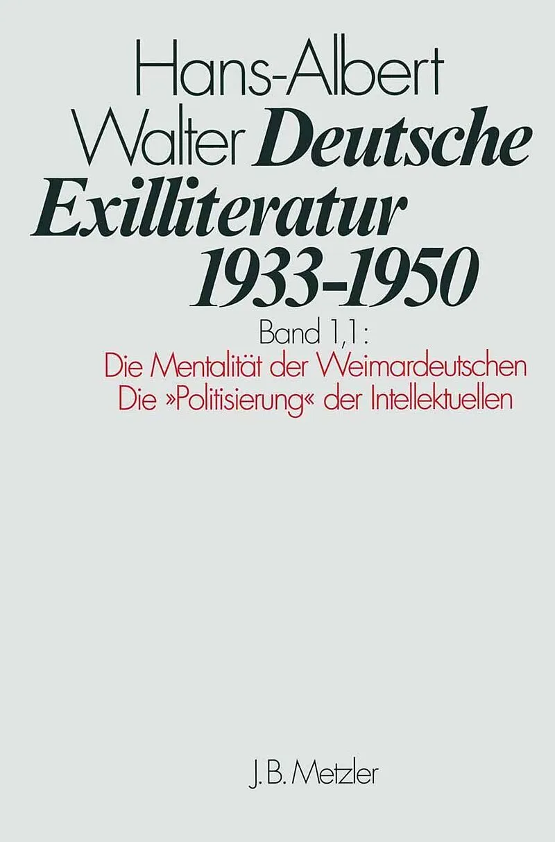 Deutsche Exilliteratur 19331950