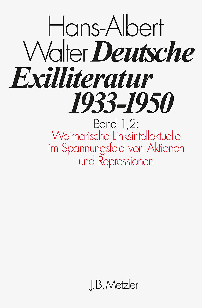 Deutsche Exilliteratur 19331950