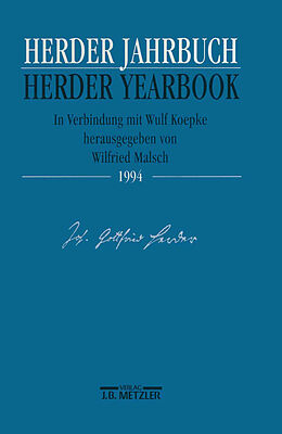 Kartonierter Einband Herder Jahrbuch / Herder Yearbook 1994 von 