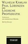 Logische Propädeutik