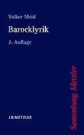 E-Book (pdf) Barocklyrik von Volker Meid