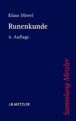 E-Book (pdf) Runenkunde von Klaus Düwel