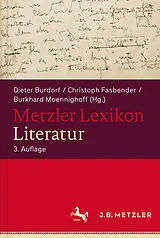 Fester Einband Metzler Lexikon Literatur von Günther Schweikle, Irmgard Schweikle