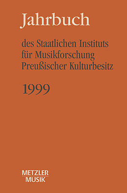 Kartonierter Einband Jahrbuch des Staatlichen Instituts für Musikforschung (SIM) Preußischer Kulturbesitz von 