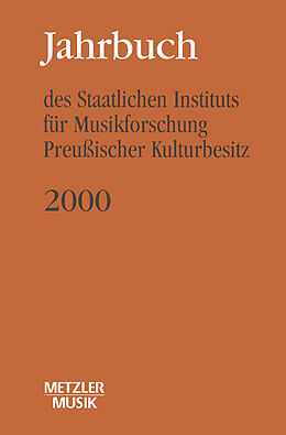 Kartonierter Einband Jahrbuch des Staatlichen Instituts für Musikforschung (SIM) Preußischer Kulturbesitz von 