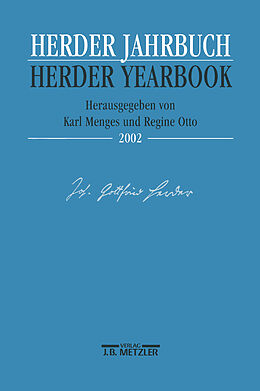 Kartonierter Einband Herder Jahrbuch - Herder Yearbook 2002 von 