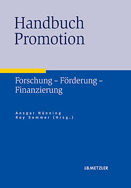 Fester Einband Handbuch Promotion von 