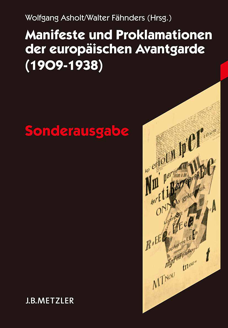 Manifeste und Proklamationen der europäischen Avantgarde (19091938)