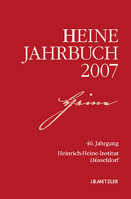 Kartonierter Einband Heine-Jahrbuch 2007 von Kenneth A. Loparo, Kenneth A. Loparo, Kenneth A. Loparo