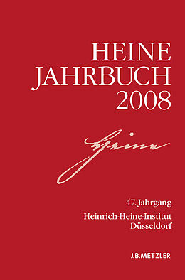 Kartonierter Einband Heine-Jahrbuch 2008 von Kenneth A. Loparo, Kenneth A. Loparo, Kenneth A. Loparo