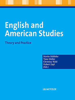 Couverture cartonnée English and American Studies de Martin Middeke