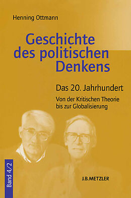 Kartonierter Einband Geschichte des politischen Denkens von Henning Ottmann