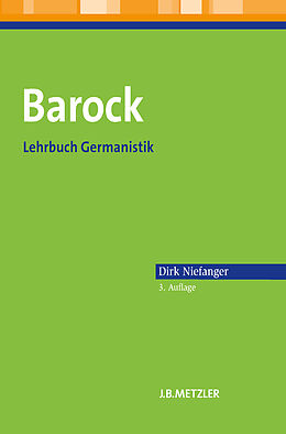 Kartonierter Einband Barock von Dirk Niefanger