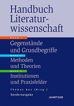 Kartonierter Einband Handbuch Literaturwissenschaft von 