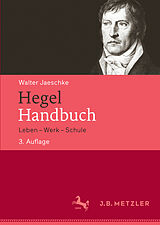Kartonierter Einband Hegel-Handbuch von Walter Jaeschke
