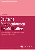 E-Book (pdf) Deutsche Strophenformen des Mittelalters von A. H. Touber