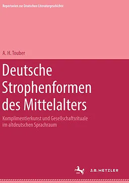 E-Book (pdf) Deutsche Strophenformen des Mittelalters von A. H. Touber