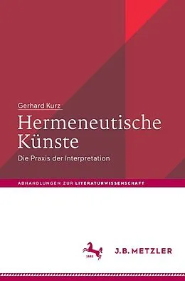 E-Book (pdf) Hermeneutische Künste von Gerhard Kurz
