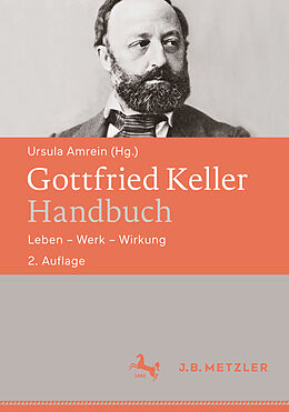 Kartonierter Einband Gottfried Keller-Handbuch von 