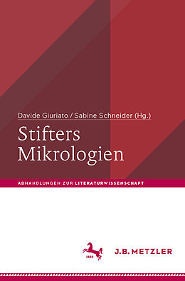 E-Book (pdf) Stifters Mikrologien von 