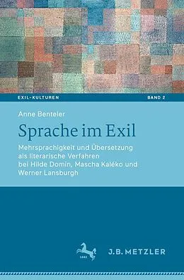 E-Book (pdf) Sprache im Exil von Anne Benteler