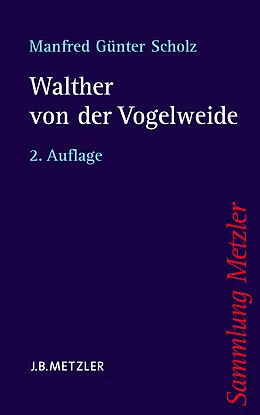 E-Book (pdf) Walther von der Vogelweide von Manfred Günter Scholz
