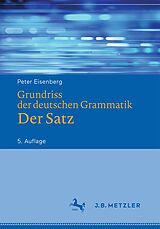E-Book (pdf) Grundriss der deutschen Grammatik von Peter Eisenberg, Rolf Schöneich